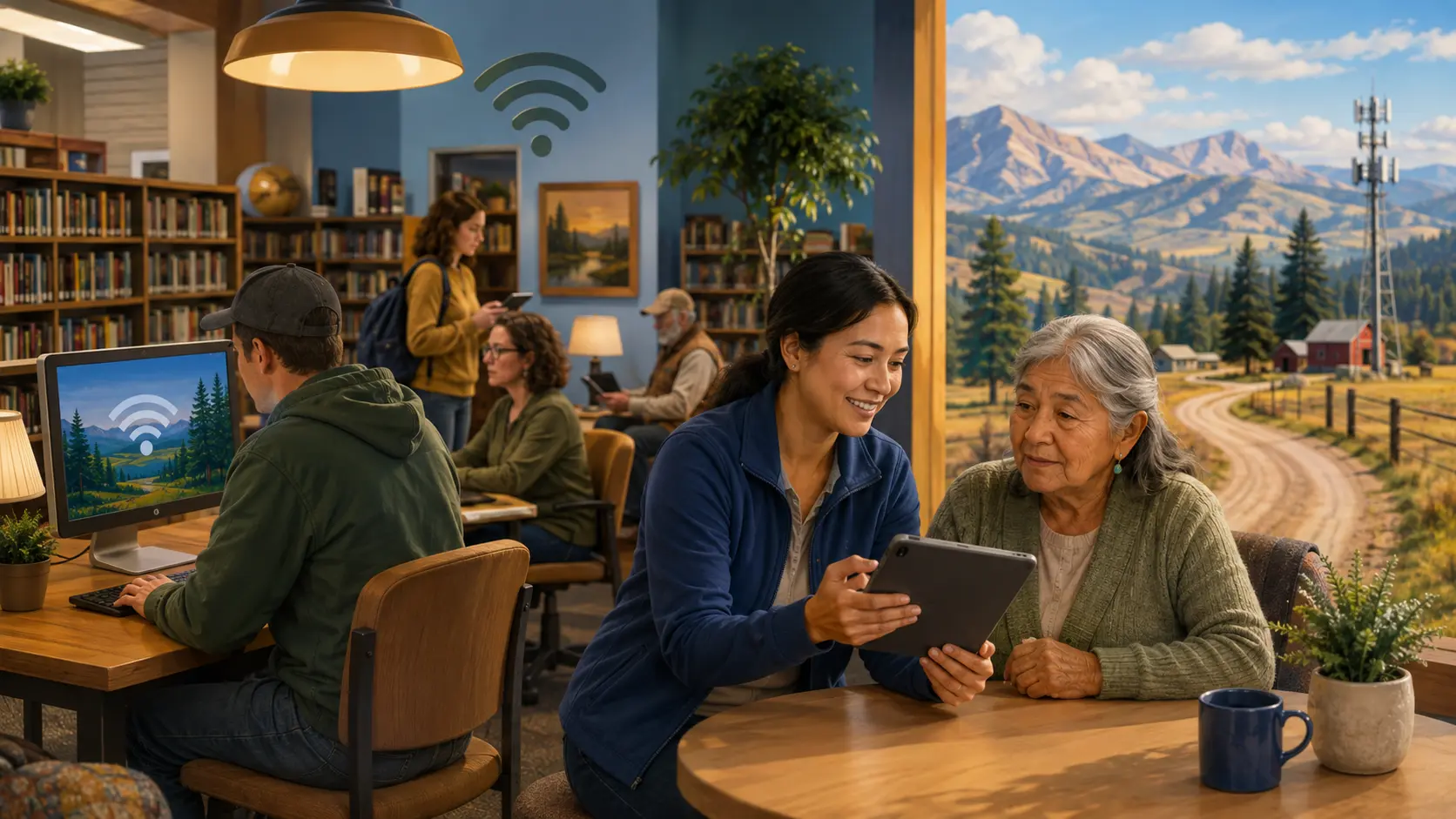 Local digital access resources and tablet alternatives for Idaho residents